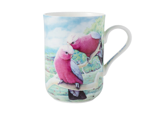Birds of Australia KC 10yr Anniversary Mug 300ML Galah Gift Boxed