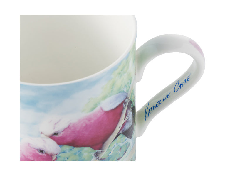 Birds of Australia KC 10yr Anniversary Mug 300ML Galah Gift Boxed