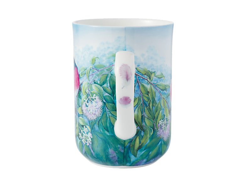 Birds of Australia KC 10yr Anniversary Mug 300ML Rose Robin Gift Boxed