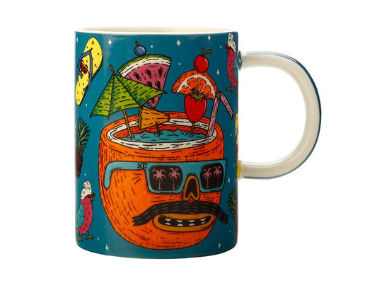 Mulga the Artist Mug 450ML Coconut Gift Boxed