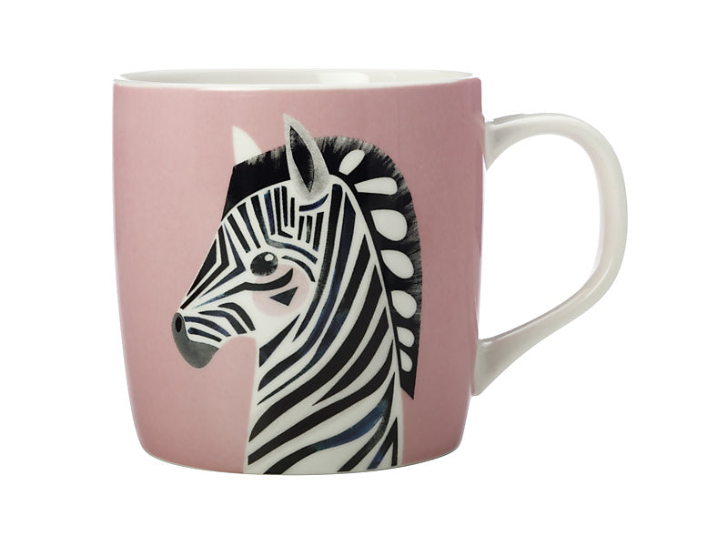 Pete Cromer Wildlife Mug 375ML Zebra Gift Boxed