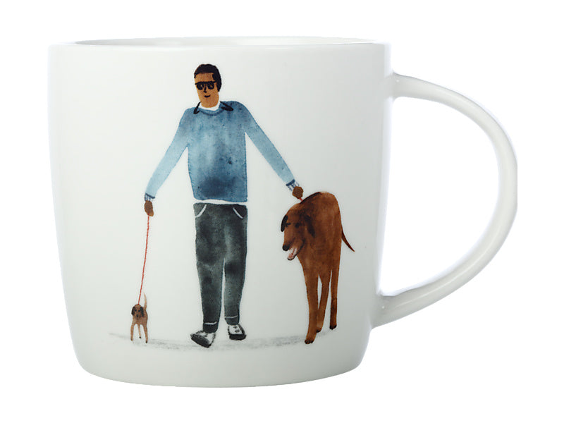 Marc Martin BFF Mug 400ML Big Dog Little Dog Gift Boxed