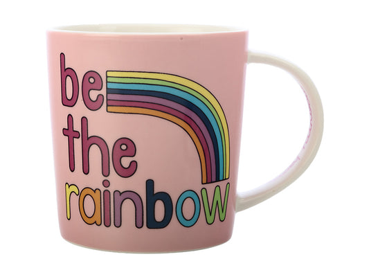 Kasey Rainbow Be Kind Mug 380ML Be The Rainbow Gift Boxed