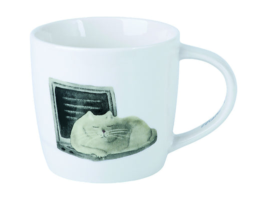 Marc Martin Feline Friends Mug 400ML Computer Cat Gift Boxed