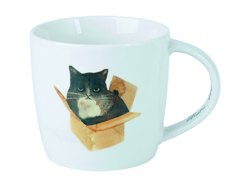 Marc Martin Feline Friends Mug 400ML Cat In A Box Gift Boxed