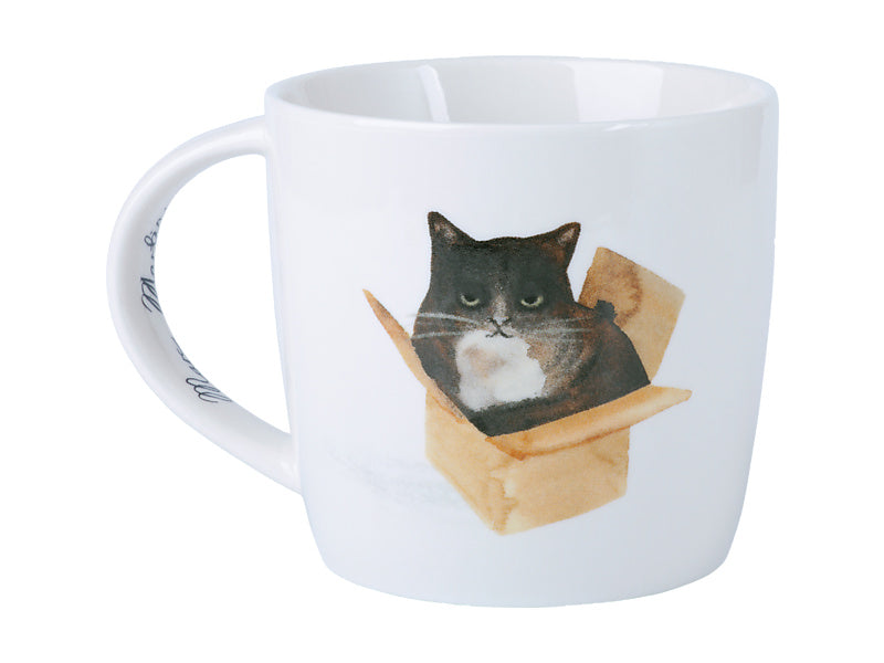 Marc Martin Feline Friends Mug 400ML Cat In A Box Gift Boxed