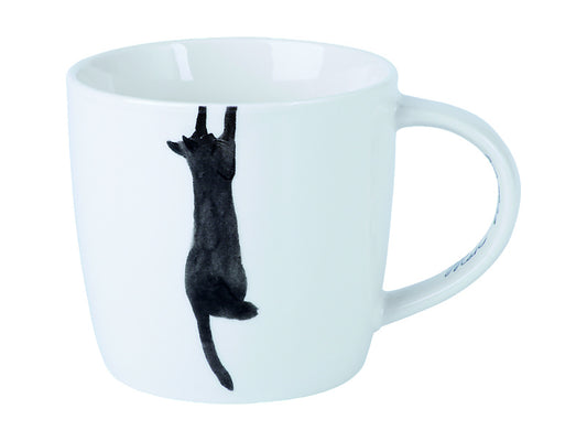 Marc Martin Feline Friends Mug 400ML Just Hanging On Gift Boxed