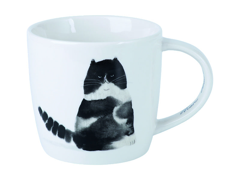 Marc Martin Feline Friends Mug 400ML Grumpy Cat Gift Boxed