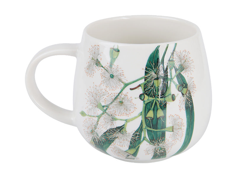 The Blck Pen Golden Summer Mug 400ML White Eucalyptus Gift Boxed