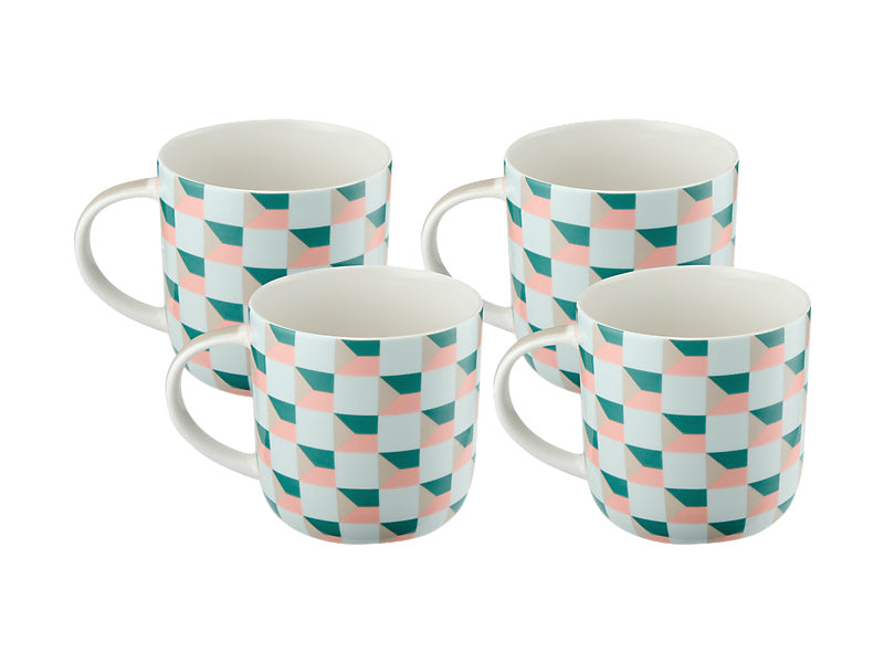 Syracuse Mug Set of 4 Gift Boxed