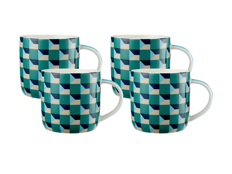 Syracuse Mug Set of 4 Gift Boxed