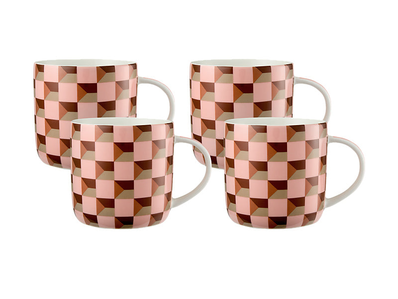 Syracuse Mug Set of 4 Gift Boxed