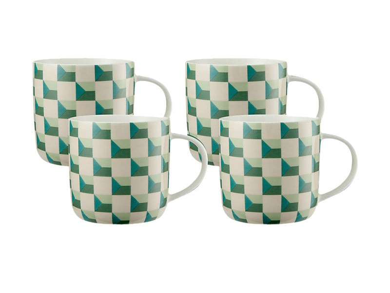 Syracuse Mug Set of 4 Gift Boxed