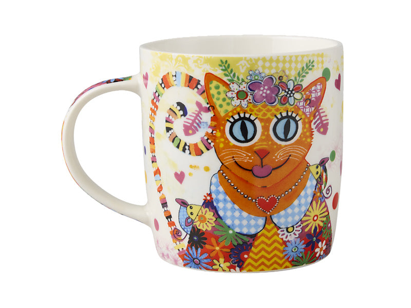 Donna Sharam Kaleidoscope Mug Ginger Gift Boxed
