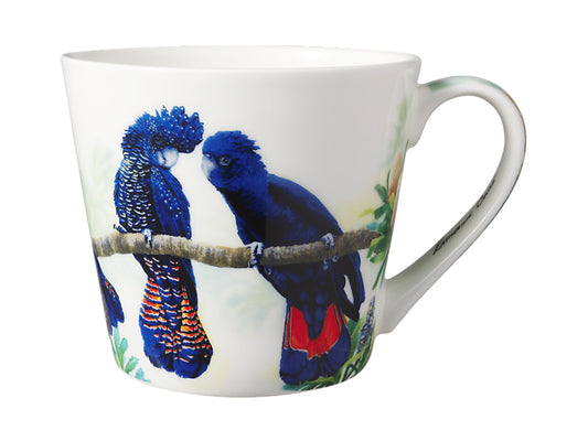 Katherine Castle Song of the South Mug Black Cockatoo Gift Boxed