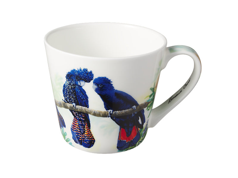Katherine Castle Song of the South Mug Black Cockatoo Gift Boxed