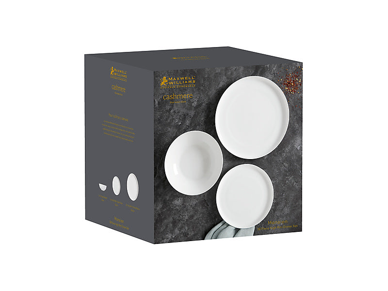 Cashmere Mansion High Rim Dinner Set 18pc Gift Boxed