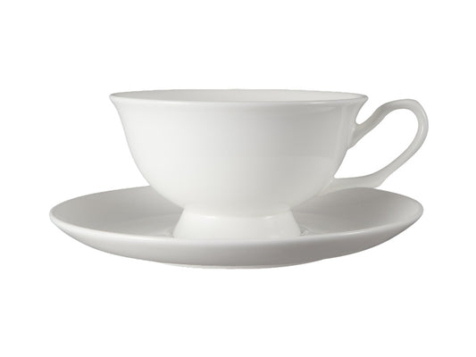 Cashmere Footed Cup & Saucer