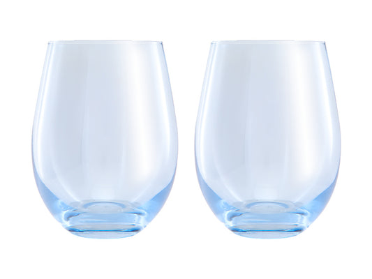 Glamour Stemless Glass Set of 2 Gift Boxed