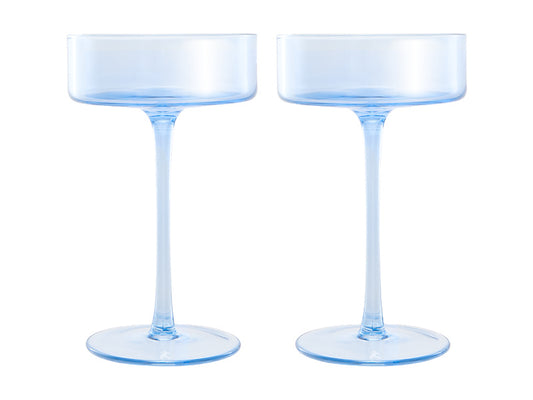 Glamour Coupe Glass Set of 2 Gift Boxed