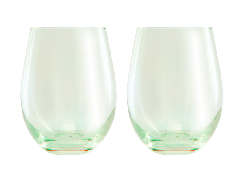 Glamour Stemless Glass Set of 2 Gift Boxed
