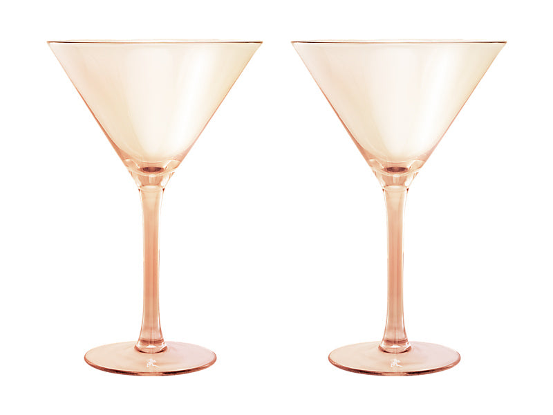 Glamour Martini Glass Set of 2 Gift Boxed