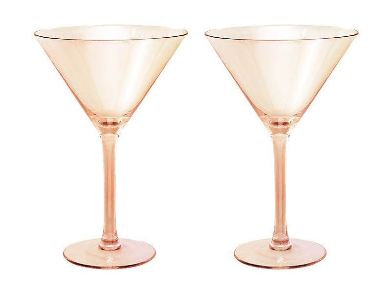 Glamour Martini Glass Set of 2 Gift Boxed