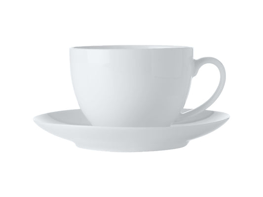 White Basics Cup & Saucer 280ML