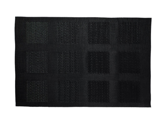 Table Accents Placemat 45x30cm Black Squares