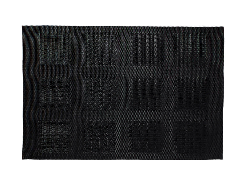 Table Accents Placemat 45x30cm Black Squares