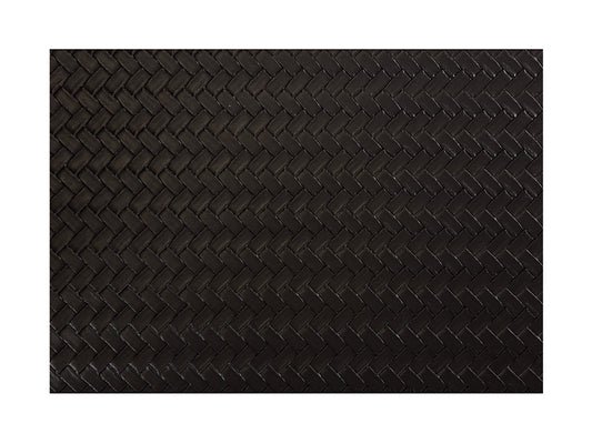 Table Accents Leather Look Placemat 43x30cm Plait