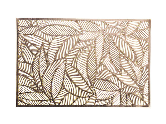 Table Accents Cut-Out Placemat 45x30cm Leaf