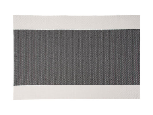 Table Accents Placemat 45x30cm White Grey