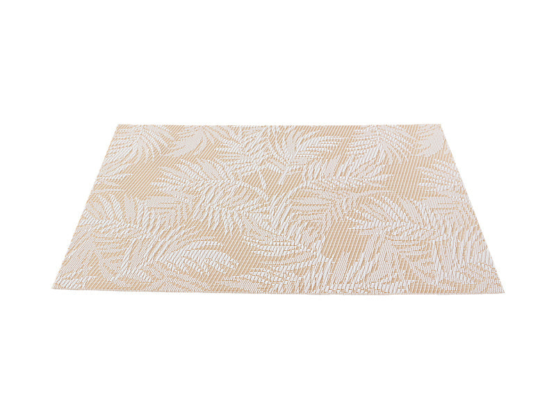 Table Accents Placemat 45x30cm Frond Gold White