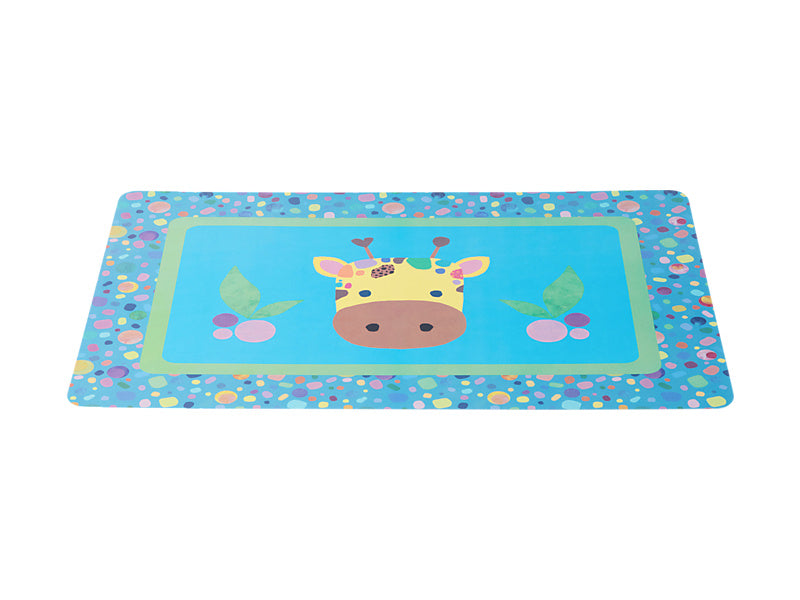 Kasey Rainbow Critters Placemat Reversible Blue