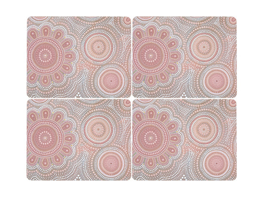 Lou Martin Uplift Cork Back Placemat Set of 4 Gift Boxed