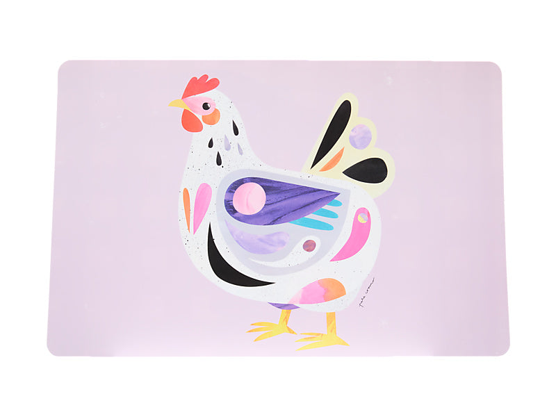 Pete Cromer Barn Friends Placemat Reversible Set of 4 Assorted