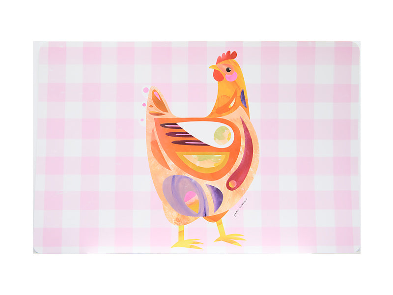 Pete Cromer Barn Friends Placemat Reversible Set of 4 Assorted