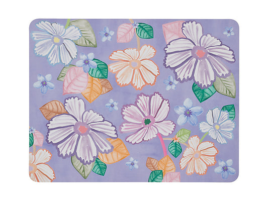 Poppy Love Cork Back Placemat Set of 4 Gift Boxed