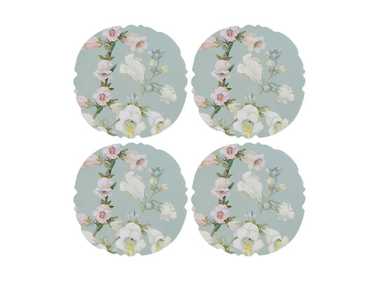 Royal Botanic Gardens Foxglove Cork Back Coaster Set of 4 Gift Boxed