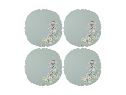 Royal Botanic Gardens Foxglove Cork Back Placemat Set of 4 Gift Boxed