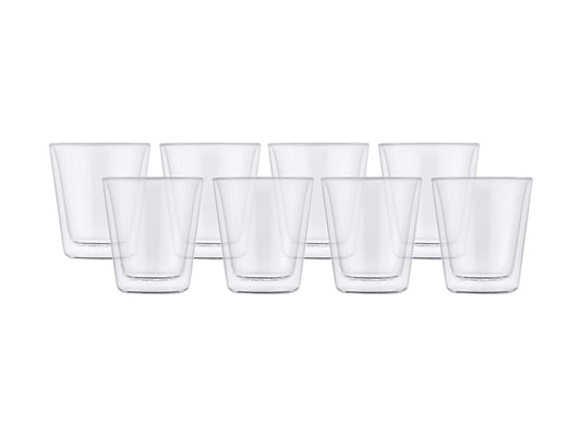 Blend Double Wall Conical Cup Set of 8 Gift Boxed