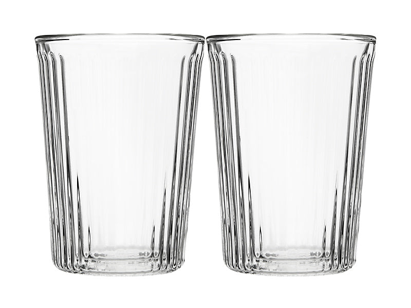 Blend Stripey Double Wall Cup Set 2 Gift Boxed