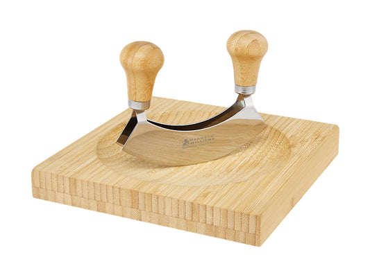 Evergreen Bamboo Mezzaluna Square Gift Boxed