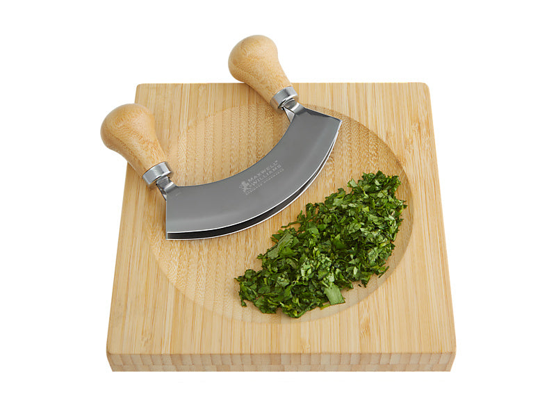 Evergreen Bamboo Mezzaluna Square Gift Boxed