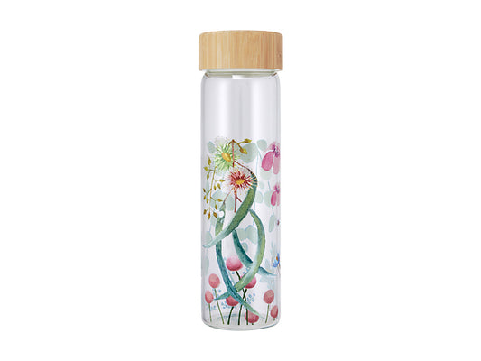 Royal Botanic Gardens Eucalyptus Bloom Glass Water Bottle