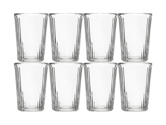 Blend Stripey Double Wall Cup Set 8 Gift Boxed