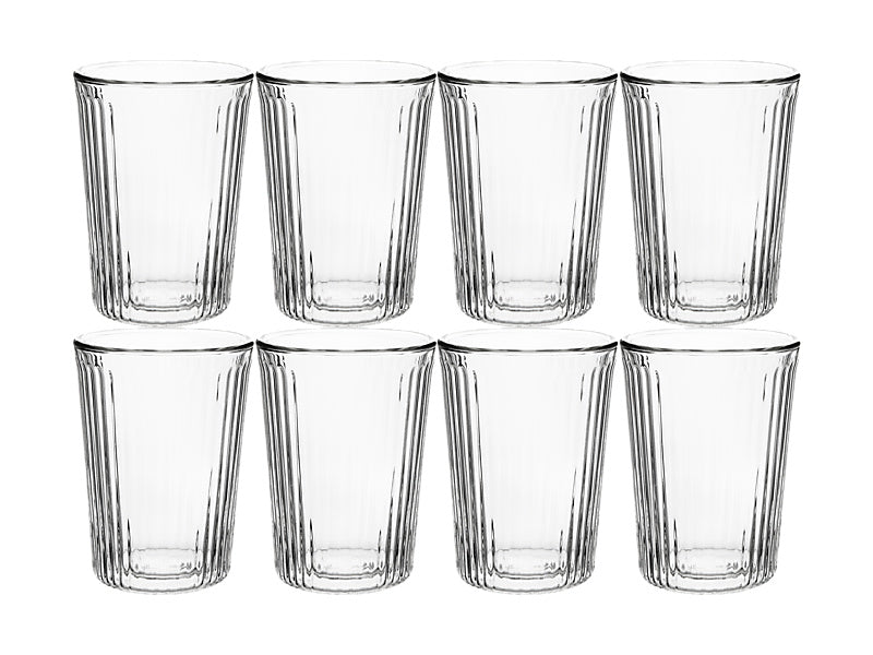 Blend Stripey Double Wall Cup Set 8 Gift Boxed