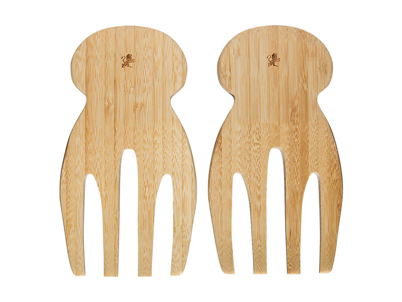 Evergreen Bamboo Salad Hands Set of 2