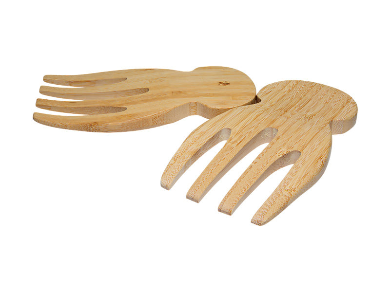 Evergreen Bamboo Salad Hands Set of 2